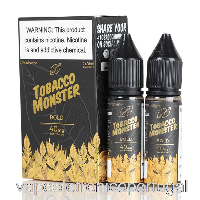 Vape Eletronico Bold - Sais De Monstro De Tabaco - 30ml 48mg